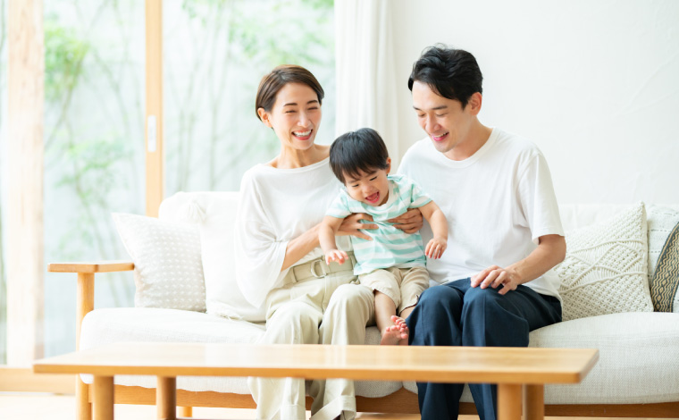 家族がもっと、家族になれる家づくり。