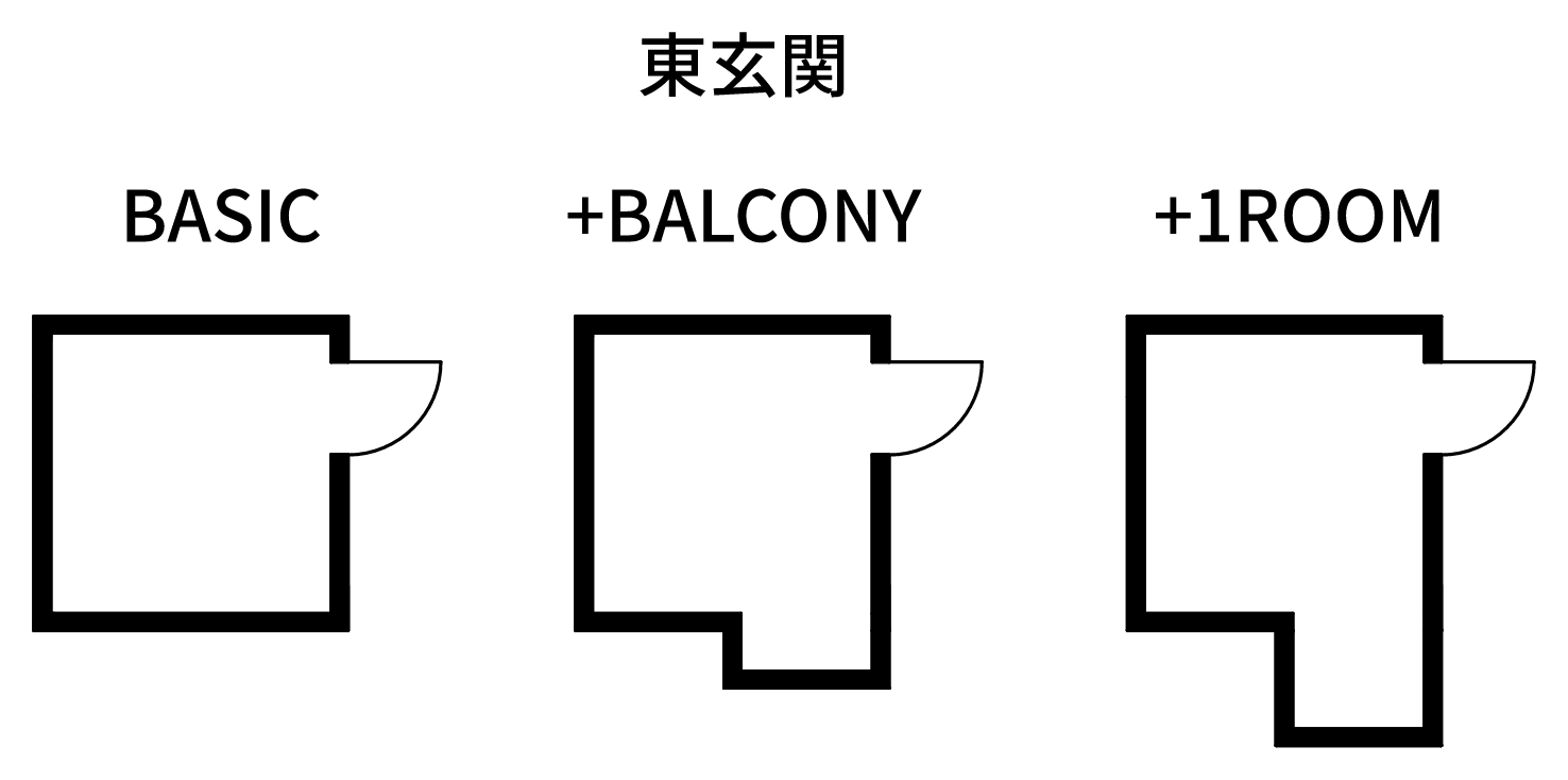 東玄関